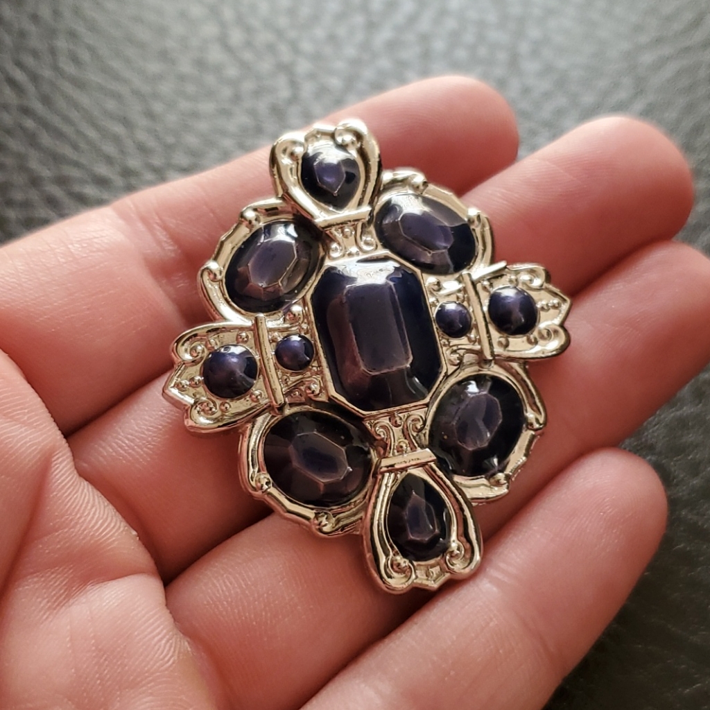 Vtg Jay Strongwater Pendant/Scarf Slide